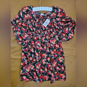 Nwt GAP KIDS FLORAL DRESS 3YRS